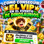 Cómo obtener el VIP en Brookhaven y completar el nuevo evento de dinosaurios en Roblox